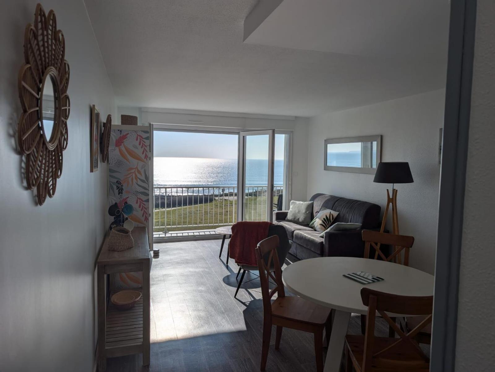 Beau T2 Face A L Ocean Vue Exceptionnelle Lägenhet Guidel Exteriör bild